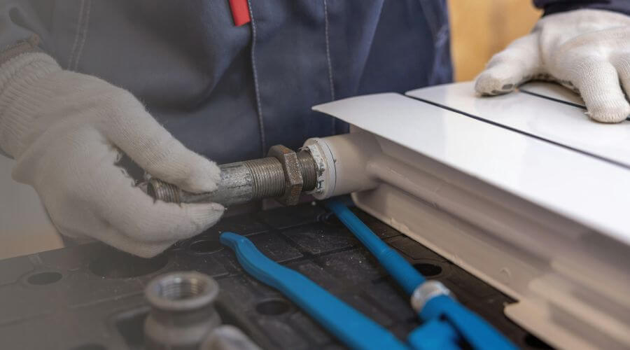 Professional water heater repair services in Falls, PA